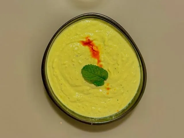 Avocado gazpacho